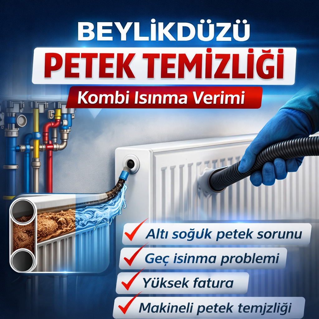 Beylikdüzü Kombi ve Petek Temizliği