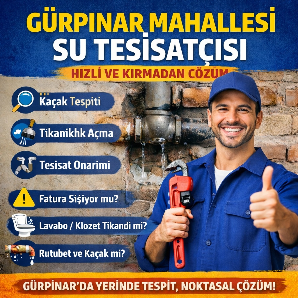Gürpınar Su Tesisatçısı